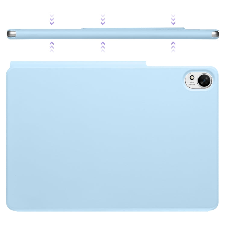For Huawei MatePad Air 11.5 2023 Fixed Buckle Magnetic Deformation Leather Tablet Case(Ice Blue) - Huawei by PMC TechLife | Online Shopping South Africa | PMC TechLife | Buy Now Pay Later Mobicred