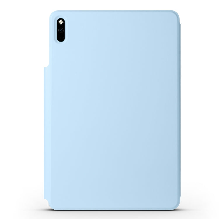 For Huawei MatePad 11 2021 Fixed Buckle Magnetic Deformation Leather Tablet Case(Ice Blue) - free shipping - PMC TechLife - Order now!