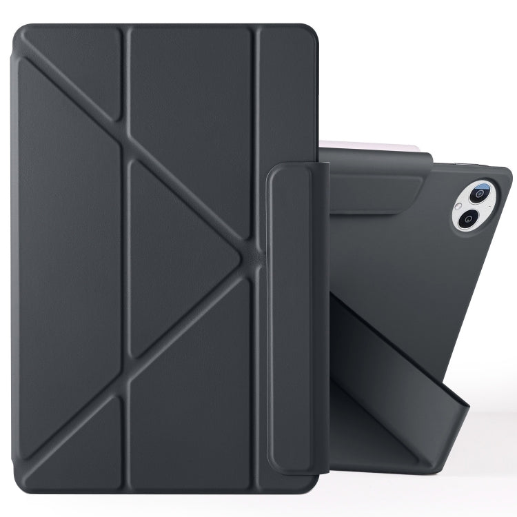 For Huawei MatePad Pro 13.2 2023 Fixed Buckle Magnetic Deformation Leather Tablet Case(Black) - Huawei by PMC TechLife | Online Shopping South Africa | PMC TechLife | Buy Now Pay Later Mobicred
