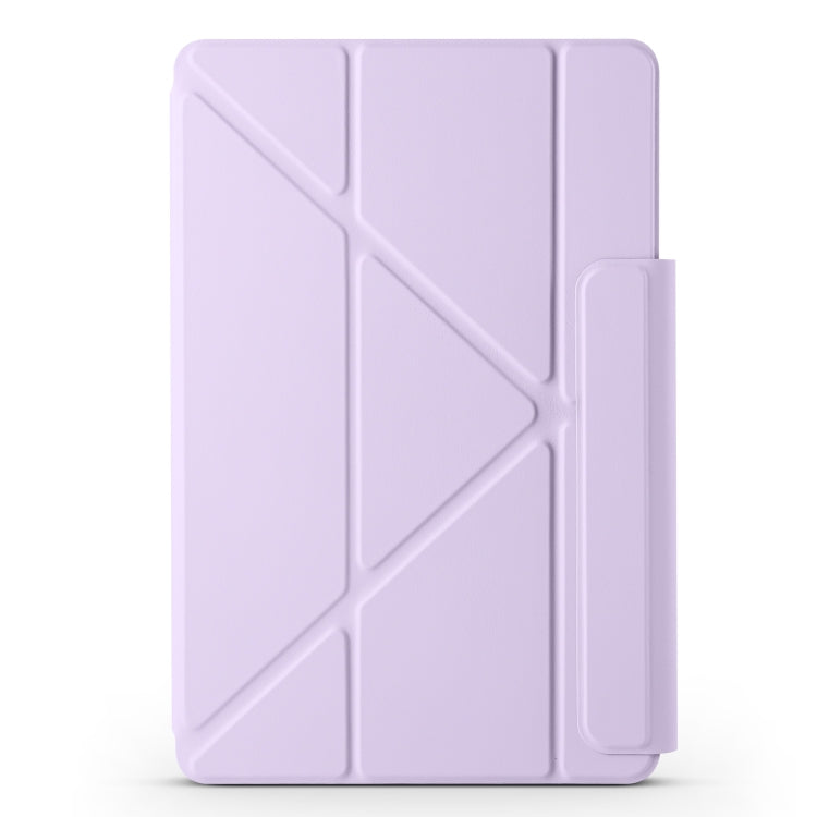 For Huawei MatePad Pro 13.2 2023 Fixed Buckle Magnetic Deformation Leather Tablet Case(Purple) - Huawei by PMC TechLife | Online Shopping South Africa | PMC TechLife | Buy Now Pay Later Mobicred