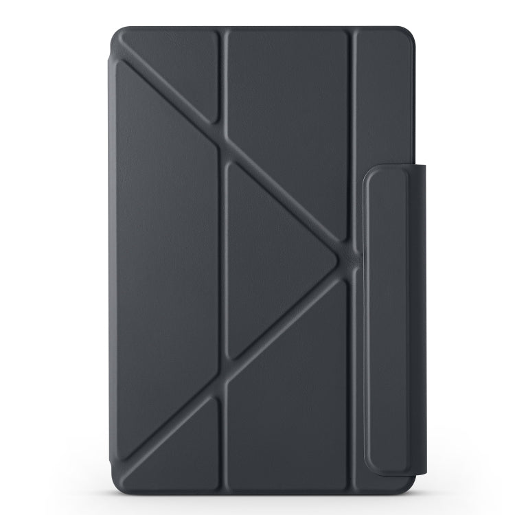 For Huawei MatePad Pro 12.2 2024 Fixed Buckle Magnetic Deformation Leather Tablet Case(Black) - Huawei by PMC TechLife | Online Shopping South Africa | PMC TechLife | Buy Now Pay Later Mobicred