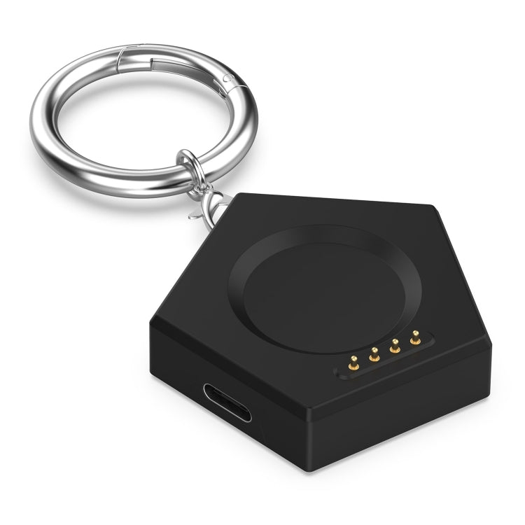 For OnePlus Watch 2R Portable Smart Watch Charger(Black) - Charger by PMC Jewellery | Online Shopping South Africa | PMC Jewellery | Buy Now Pay Later Mobicred