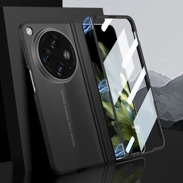 For OPPO Find N3 GKK Integrated Magnetic Blade Ultra-thin Full Coverage Phone Case(Black) - OPPO Cases by GKK | Online Shopping South Africa | PMC Jewellery | Buy Now Pay Later Mobicred