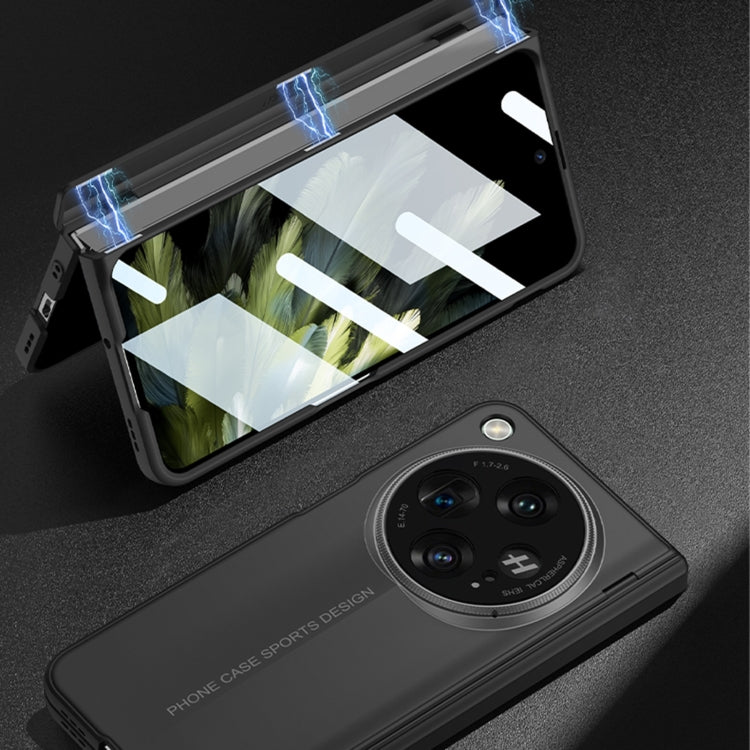 For OPPO Find N3 GKK Integrated Magnetic Blade Ultra-thin Full Coverage Phone Case(Black) - OPPO Cases by GKK | Online Shopping South Africa | PMC Jewellery | Buy Now Pay Later Mobicred