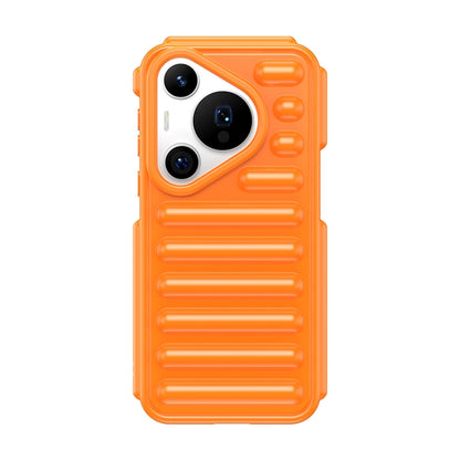 For Huawei Pura 70 Pro+ Capsule Series Candy Color TPU Phone Case(Orange) - Huawei Cases by PMC Jewellery | Online Shopping South Africa | PMC Jewellery | Buy Now Pay Later Mobicred