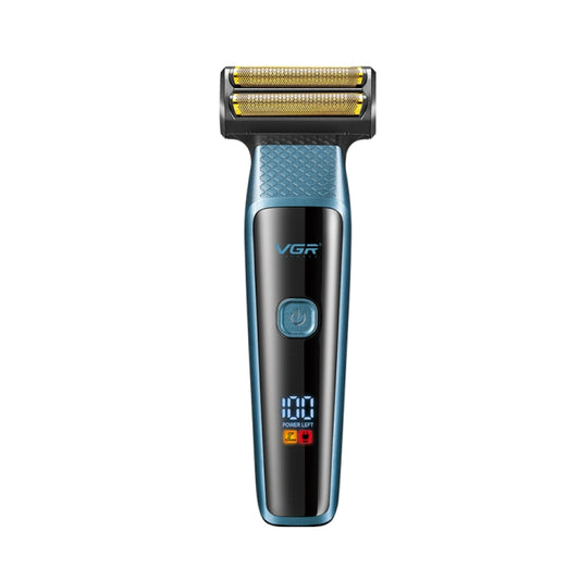 VGR V-366 5W USB 3 in 1 Nose Hair Care LCD Digital Display Electric Shaver(Blue) - Electric Shavers by VGR | Online Shopping South Africa | PMC Jewellery | Buy Now Pay Later Mobicred