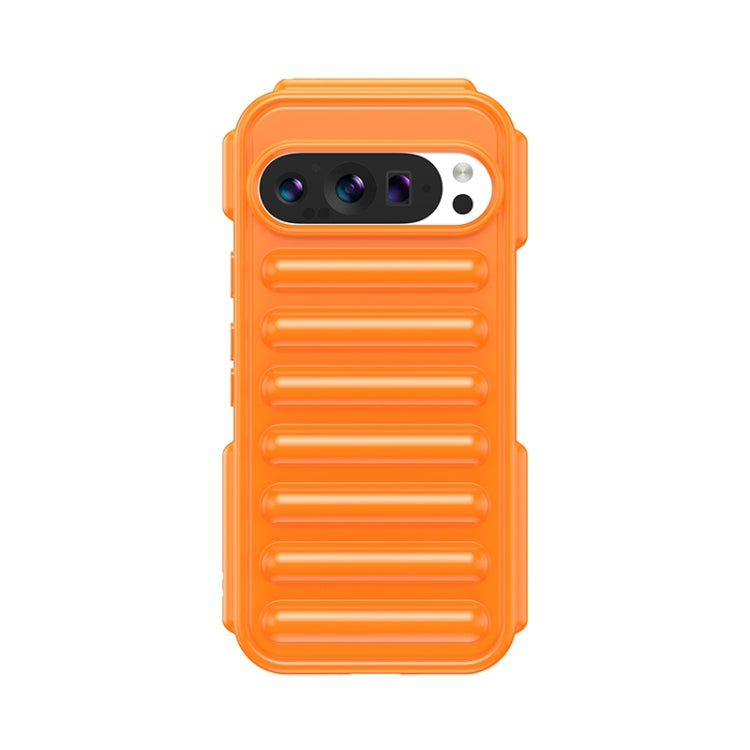 For Google Pixel 9 Pro Capsule Series Candy Color TPU Phone Case(Orange) - Google Cases by PMC TechLife | Online Shopping South Africa | PMC TechLife | Buy Now Pay Later Mobicred