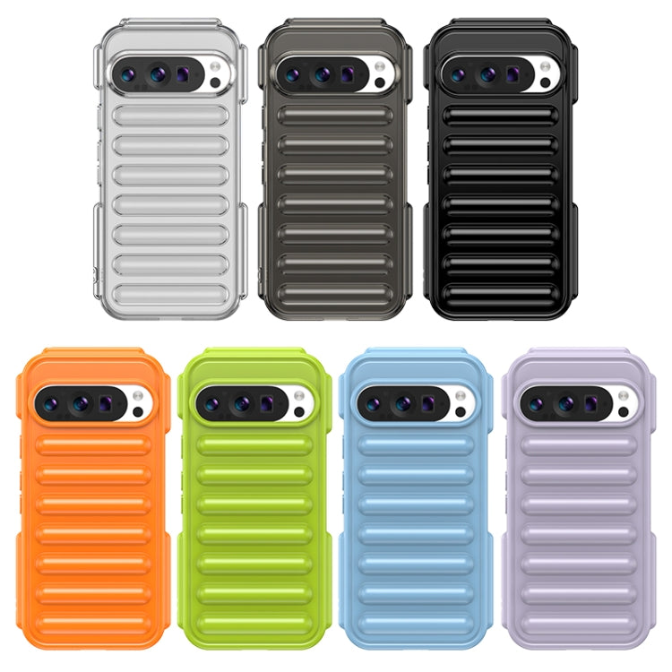 For Google Pixel 9 Pro XL Capsule Series Candy Color TPU Phone Case(Blue) - Google Cases by PMC TechLife | Online Shopping South Africa | PMC TechLife | Buy Now Pay Later Mobicred