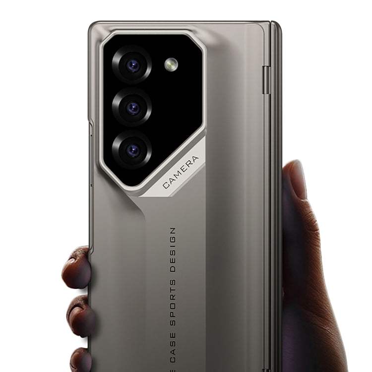 For Samsung Galaxy Z Fold6 GKK Integrated Folding Supercar Phone Case(Titanium Grey) - Galaxy Z Fold6 5G Cases by GKK | Online Shopping South Africa | PMC Jewellery | Buy Now Pay Later Mobicred