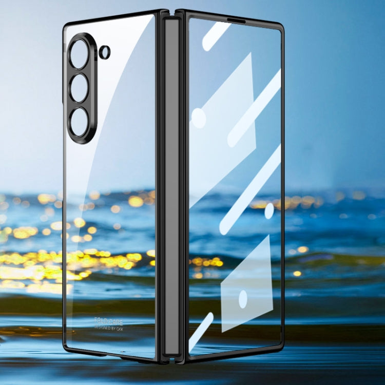 For Samsung Galaxy Z Fold6 GKK Integrated Electroplating Phantom Full Coverage Phone Case(Black) - free shipping - PMC Jewellery - Order now!