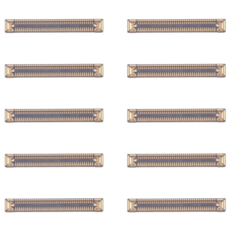 For Samsung Galaxy S23 FE SM-S711B 10pcs Motherboard LCD Display FPC Connector - Galaxy S Series Parts by PMC Jewellery | Online Shopping South Africa | PMC Jewellery | Buy Now Pay Later Mobicred