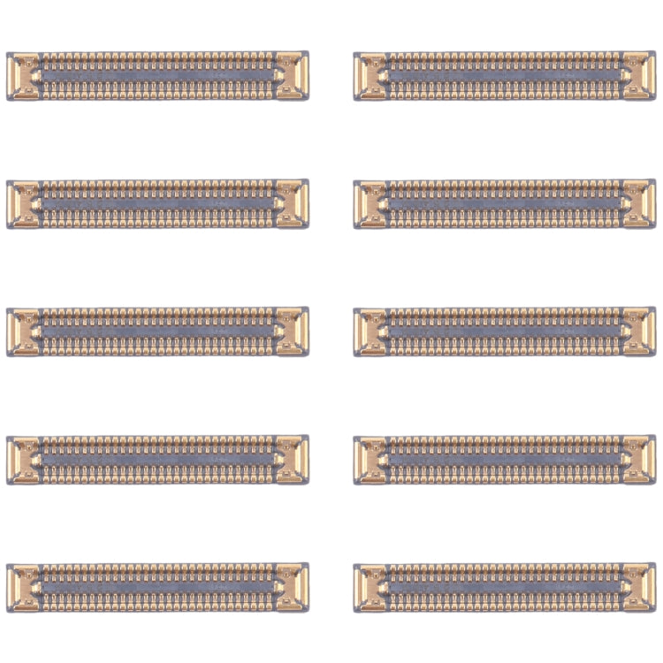 For Samsung Galaxy S22+ 5G SM-S906B 10pcs Motherboard LCD Display FPC Connector - Galaxy S Series Parts by PMC Jewellery | Online Shopping South Africa | PMC Jewellery | Buy Now Pay Later Mobicred