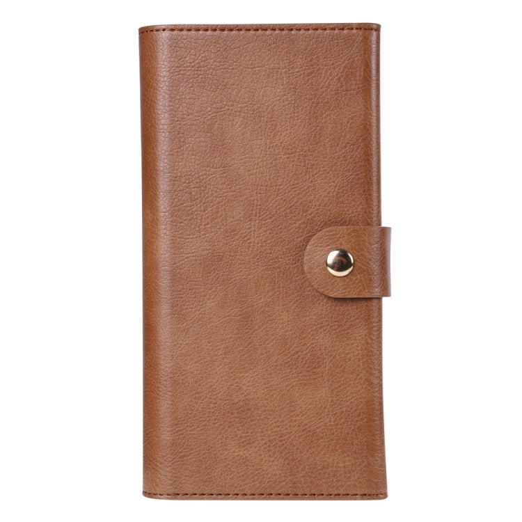 For iPhone 16 ViLi GVS Series MagSafe Magnetic RFID Leather Phone Case(Brown) - iPhone 16 Cases by ViLi | Online Shopping South Africa | PMC Jewellery | Buy Now Pay Later Mobicred