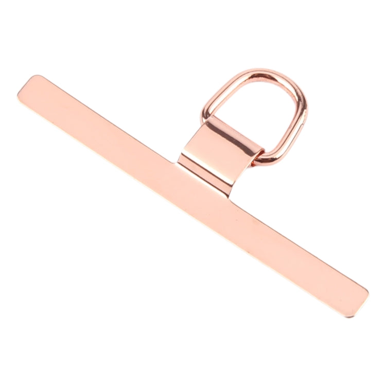 T-shape Metal Mobile Phone Lanyard Fixing Gasket(Rose Gold) - free shipping - PMc TechLife - Order now!