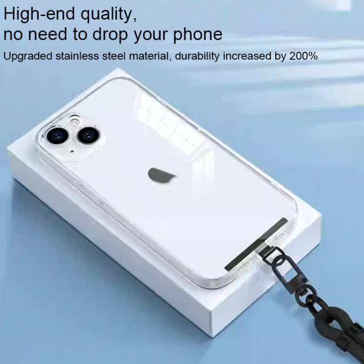 T-shape Metal Mobile Phone Lanyard Fixing Gasket(Rose Gold) - free shipping - PMc TechLife - Order now!