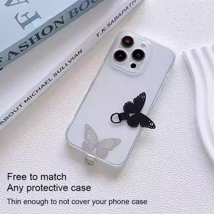 Butterfly Metal Mobile Phone Lanyard Fixing Gasket(Rose Gold) - free shipping - PMc TechLife - Order now!