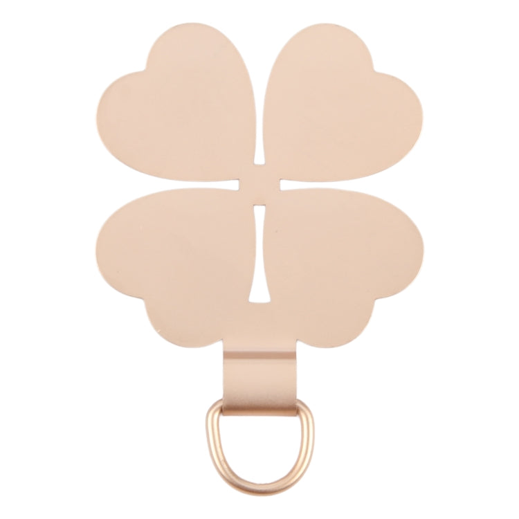 Four-leaf Metal Mobile Phone Lanyard Fixing Gasket(Gold) - free shipping - PMc TechLife - Order now!