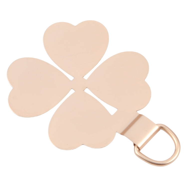 Four-leaf Metal Mobile Phone Lanyard Fixing Gasket(Gold) - free shipping - PMc TechLife - Order now!