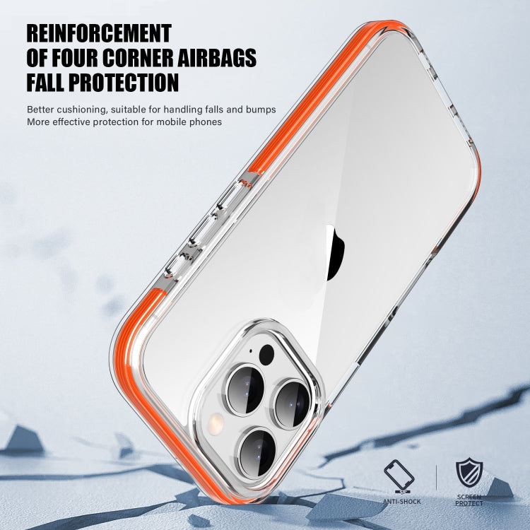 For iPhone 16 TPE Airbag TPU+ PC Full Coverage Phone Case(White) - iPhone 16 Cases by PMC TechLife | Online Shopping South Africa | PMC TechLife | Buy Now Pay Later Mobicred