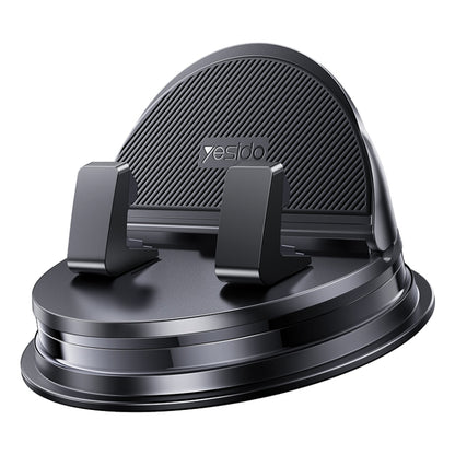 Yesido C268 Car Dashboard 360 Degree Rotating Base Phone Holder(Black) - Car Holders by Yesido | Online Shopping South Africa | PMC Jewellery | Buy Now Pay Later Mobicred