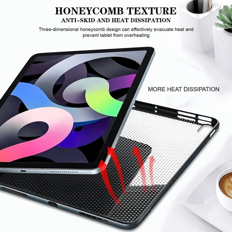 For Huawei MatePad SE 11 2024 Color Painting Pattern Smart Tablet TPU Case(Butterfly Circle) - Huawei by PMC Jewellery | Online Shopping South Africa | PMC Jewellery | Buy Now Pay Later Mobicred
