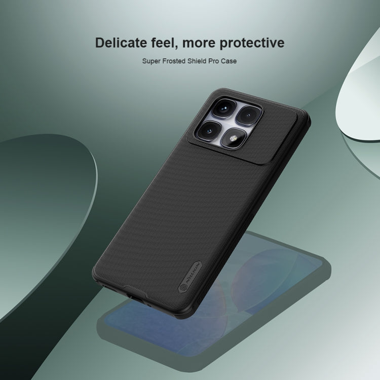 For Redmi K70 Ultra NILLKIN Frosted Shield Pro PC + TPU Phone Case(Black) - free shipping - PMC Jewellery - Order now!