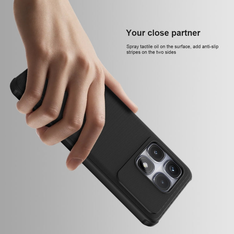 For Redmi K70 Ultra NILLKIN Frosted Shield Pro PC + TPU Phone Case(Black) - free shipping - PMC Jewellery - Order now!