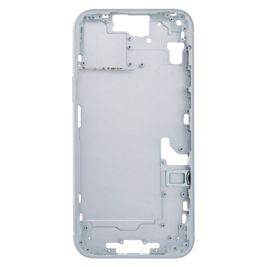 For iPhone 15 Plus Middle Frame Bezel Plate with Side Keys + Card Tray, Version:US Version(Blue) - LCD Related Parts by PMC Jewellery | Online Shopping South Africa | PMC Jewellery | Buy Now Pay Later Mobicred