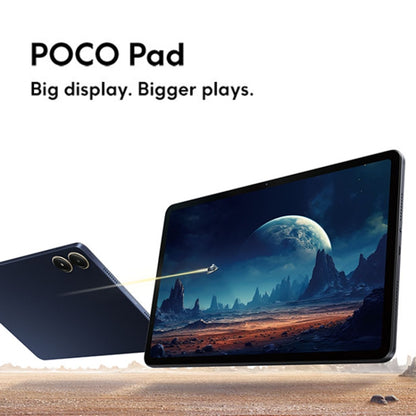 Xiaomi Poco Pad 12.1 inch Tablet PC Global, 8GB+256GB, HyperOS Qualcomm Snapdragon 7s Gen2 Octa Core, 10000mAh Battery(Blue) - Other by Xiaomi | Online Shopping South Africa | PMC Jewellery | Buy Now Pay Later Mobicred