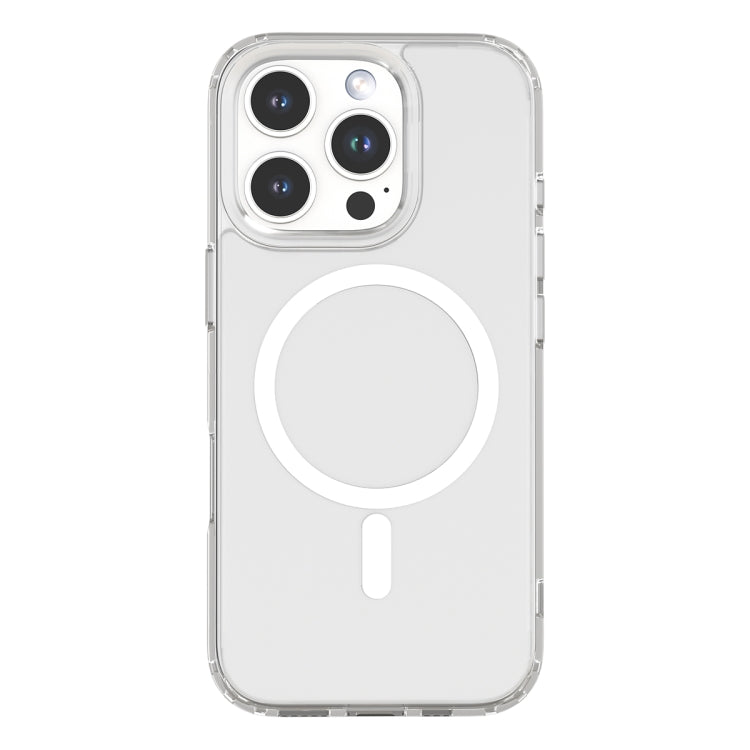 For iPhone 16 Plus Mutural Ice Series MagSafe Magnetic TPU Phone Case(Transparent) - free shipping - PMC TechLife - Order now!
