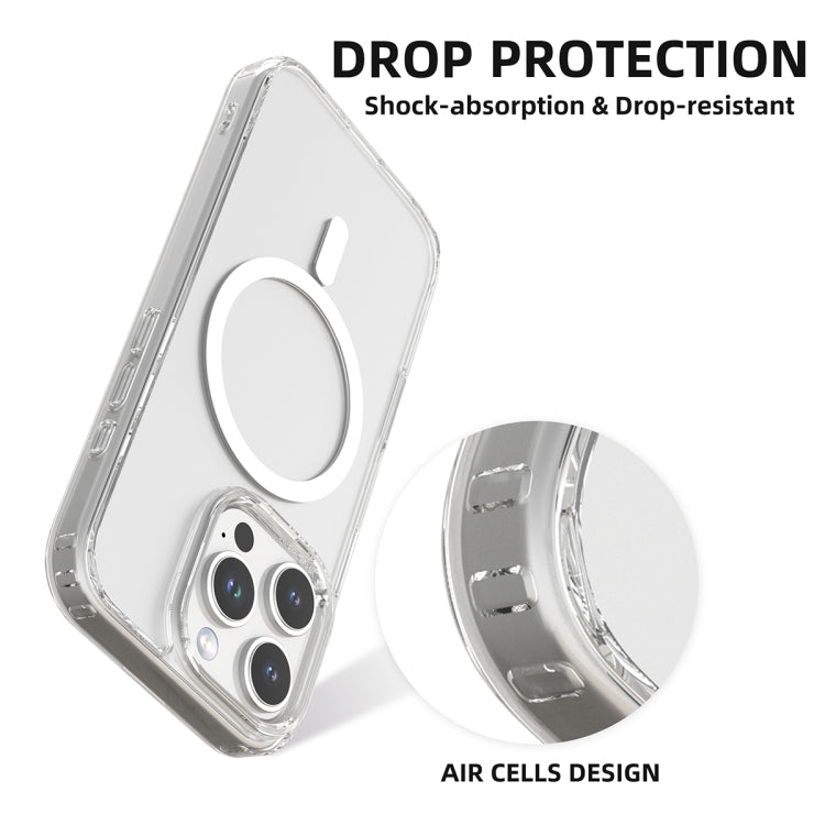 For iPhone 16 Pro Max Mutural Ice Series MagSafe Magnetic TPU Phone Case(Transparent) - iPhone 16 Pro Max Cases by Mutural | Online Shopping South Africa | PMC TechLife | Buy Now Pay Later Mobicred