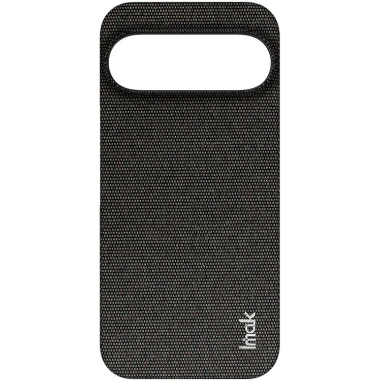 For Google Pixel 9 Pro XL imak Ruiyi Series Cloth Texture PU + PC Phone Case(Black) - Google Cases by imak | Online Shopping South Africa | PMC Jewellery | Buy Now Pay Later Mobicred