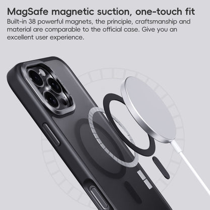 For iPhone 16 Frosted MagSafe Magnetic Phone Case(White) - iPhone 16 Cases by PMC Jewellery | Online Shopping South Africa | PMC Jewellery | Buy Now Pay Later Mobicred