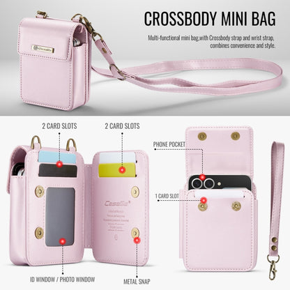 For Samsung Z Flip Series CaseMe Me50 Mini Lanyard Universal Bag(Pink) - Galaxy Z Flip6 5G Cases by CaseMe | Online Shopping South Africa | PMC Jewellery | Buy Now Pay Later Mobicred