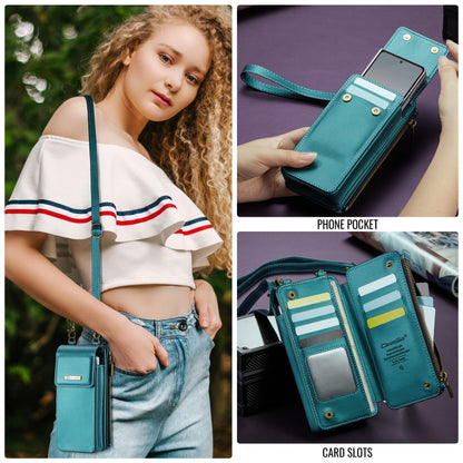 For Samsung Z Fold Series CaseMe Me50 Mini Lanyard Universal Bag(Green) - Galaxy Z Fold6 5G Cases by CaseMe | Online Shopping South Africa | PMC Jewellery | Buy Now Pay Later Mobicred