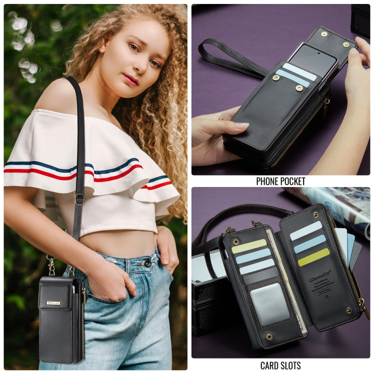 For Samsung Z Fold Series CaseMe Me50 Mini Lanyard Universal Bag(Black) - free shipping - PMC Jewellery - Order now!