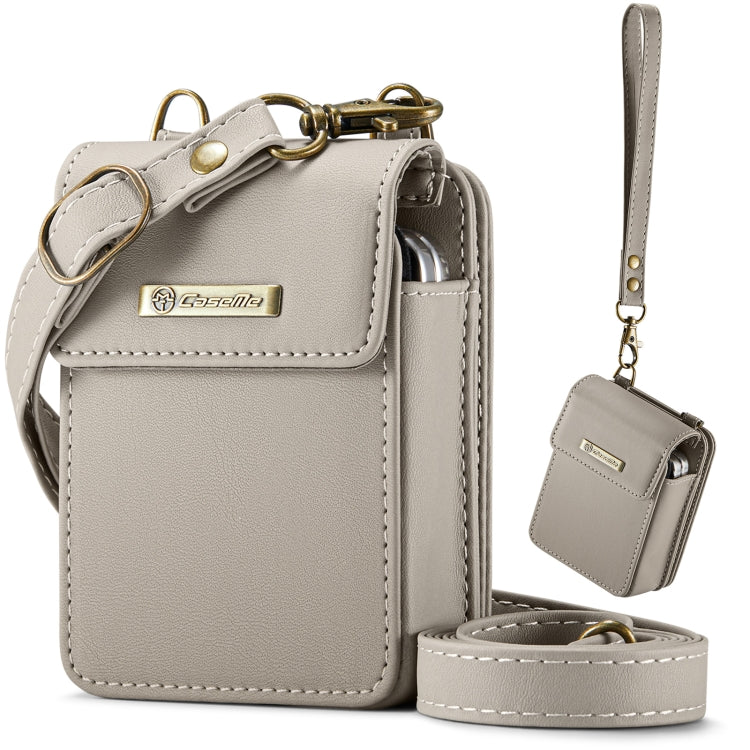 For Motorola Razr Series CaseMe Me50 Mini Lanyard Universal Bag(Khaki) - Motorola Cases by CaseMe | Online Shopping South Africa | PMC Jewellery | Buy Now Pay Later Mobicred