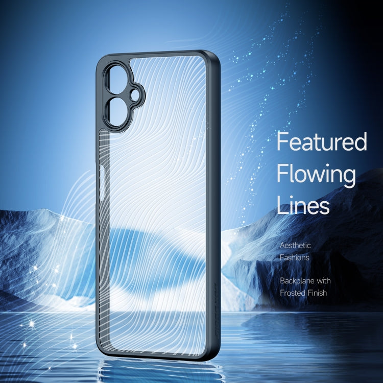 For Samsung Galaxy A06 4G DUX DUCIS Aimo Series TPU + PC Frosted Feel Phone Case(Black) - Galaxy Phone Cases by DUX DUCIS | Online Shopping South Africa | PMC Jewellery | Buy Now Pay Later Mobicred