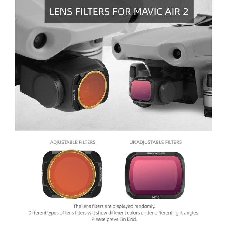 Sunnylife AIR2-FI9282 For DJI Mavic Air 2 ND8-PL Coating Film Lens Filter - Mavic Lens Filter by Sunnylife | Online Shopping South Africa | PMC Jewellery | Buy Now Pay Later Mobicred
