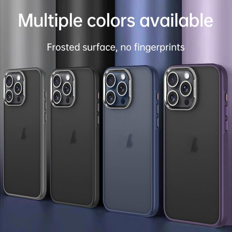 For iPhone 16 SULADA Skin Feel Matte Shockproof Phone Case(Grey) - free shipping - PMC Jewellery - Order now!