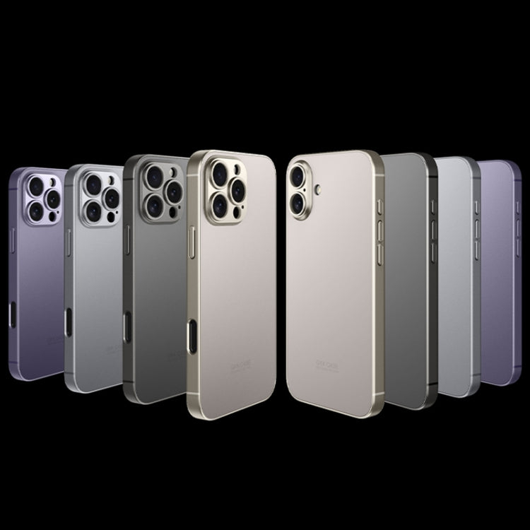 For iPhone 16 Pro Max GKK AG Craft Skin Feel Full Coverage Phone Case(Purple) - iPhone 16 Pro Max Cases by GKK | Online Shopping South Africa | PMC Jewellery | Buy Now Pay Later Mobicred