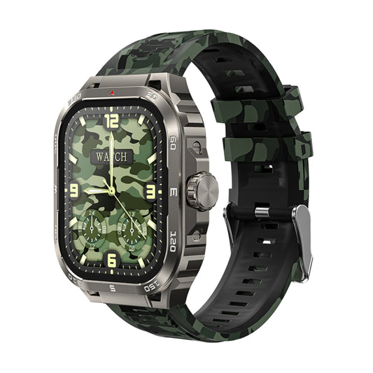 WK WH-03 2.01 inch Smart Watch Supports Bluetooth Calls(Camouflag) - Smart Watches by WK | Online Shopping South Africa | PMC Jewellery | Buy Now Pay Later Mobicred