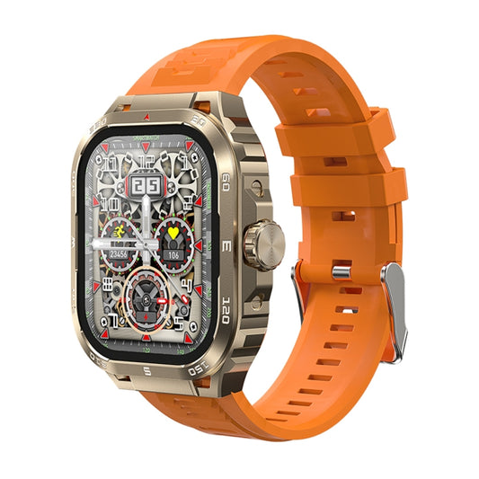 WK WH-03 2.01 inch Smart Watch Supports Bluetooth Calls(Orange) - Smart Watches by WK | Online Shopping South Africa | PMC Jewellery | Buy Now Pay Later Mobicred