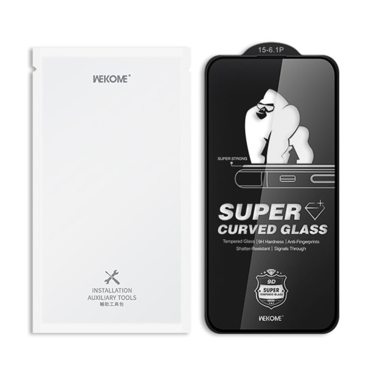 For iPhone 16 Pro Max WK WTP-093 King Kong 6D Curved 360 Degree Privacy Tempered Glass Film - iPhone 16 Pro Max Tempered Glass by WK | Online Shopping South Africa | PMC Jewellery | Buy Now Pay Later Mobicred