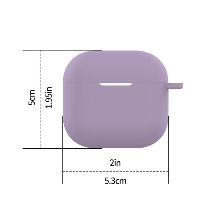 For AirPods 4 Silicone Earphone Protective Case with Hook(Yellow) - For AirPods 4 by PMC Jewellery | Online Shopping South Africa | PMC Jewellery | Buy Now Pay Later Mobicred