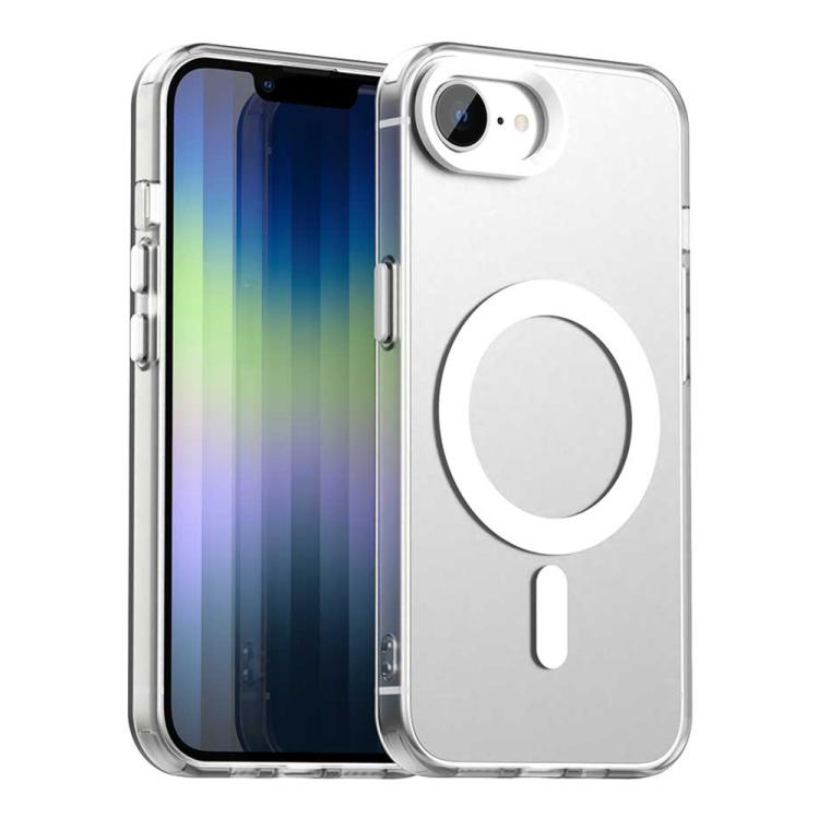 For iPhone 16e Candy Magsafe PC Hybrid TPU Phone Case(White) - free shipping - PMC TechLife - Order now!