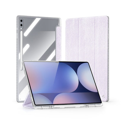 For Samsung Galaxy Tab S10 Ultra / S9 Ultra DUX DUCIS Unid Series PU+TPU Smart Tablet Case(Purple) - Tab S10 Ultra Cases by DUX DUCIS | Online Shopping South Africa | PMC Jewellery | Buy Now Pay Later Mobicred