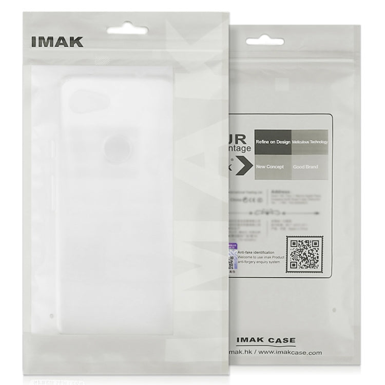 For Tecno Spark 20 / 20C IMAK UX-4 Series Four-corner Shockproof Phone Case(Transparent) - Tecno Cases by imak | Online Shopping South Africa | PMC TechLife | Buy Now Pay Later Mobicred