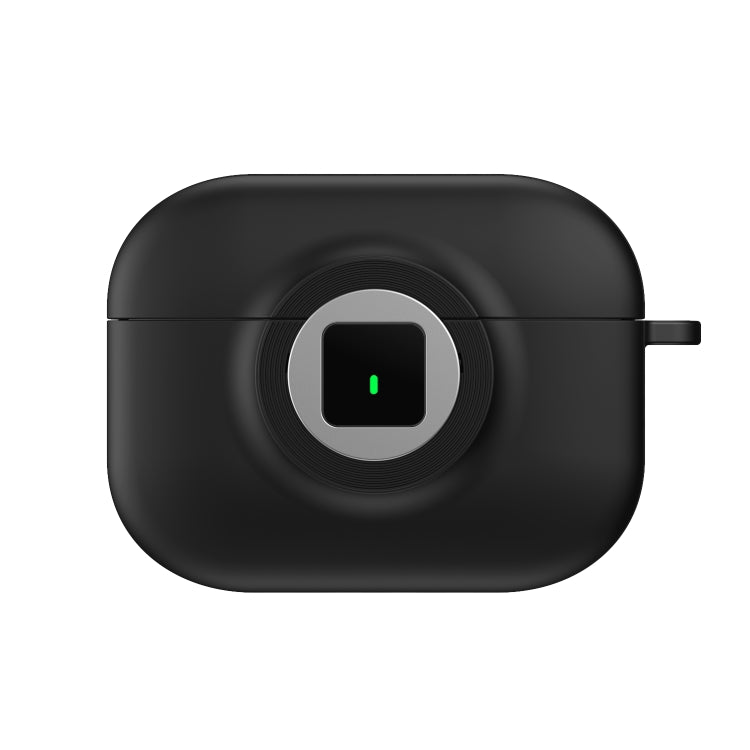 For AirPods 3 Camera Series PC + TPU Headset Shockproof Carbon Fibre Case(Black) - For AirPods 3 by PMC Jewellery | Online Shopping South Africa | PMC Jewellery | Buy Now Pay Later Mobicred