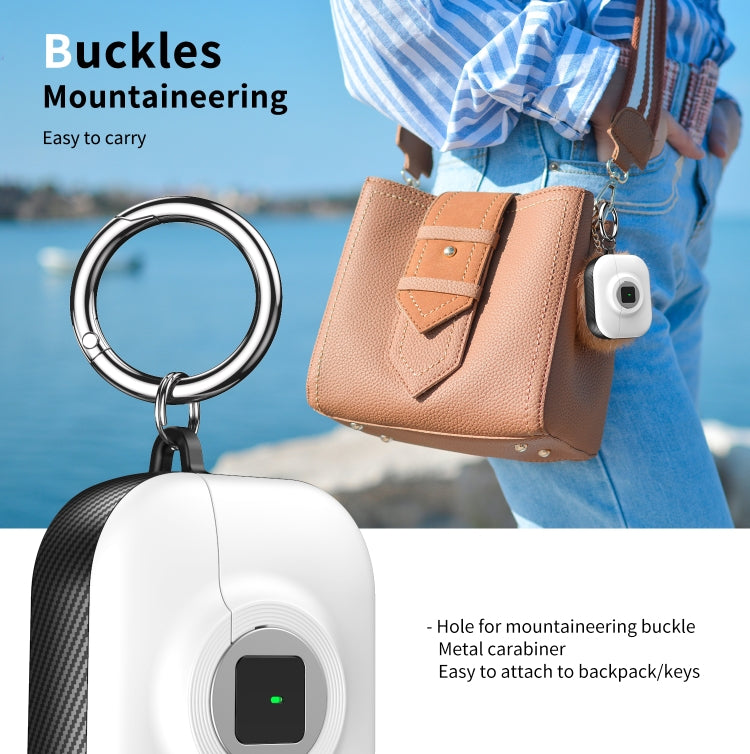 For AirPods Pro Camera Series PC + TPU Headset Shockproof Carbon Fibre Case(Green) - For AirPods Pro by PMC Jewellery | Online Shopping South Africa | PMC Jewellery | Buy Now Pay Later Mobicred